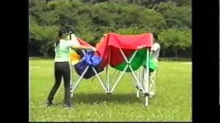 ミスタークイックテント組立手順