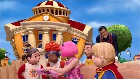 Lazy town forever but without the backing vocals