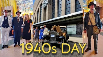 In the Mood! 1940's Day 2024 at Art Deco Gem, Union Terminal - Cincinnati Museum Center