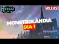 MONSTROLÂNDIA TALE - O INÍCIO DE TUDO (DIA 1) | HYTALE AO VIVO