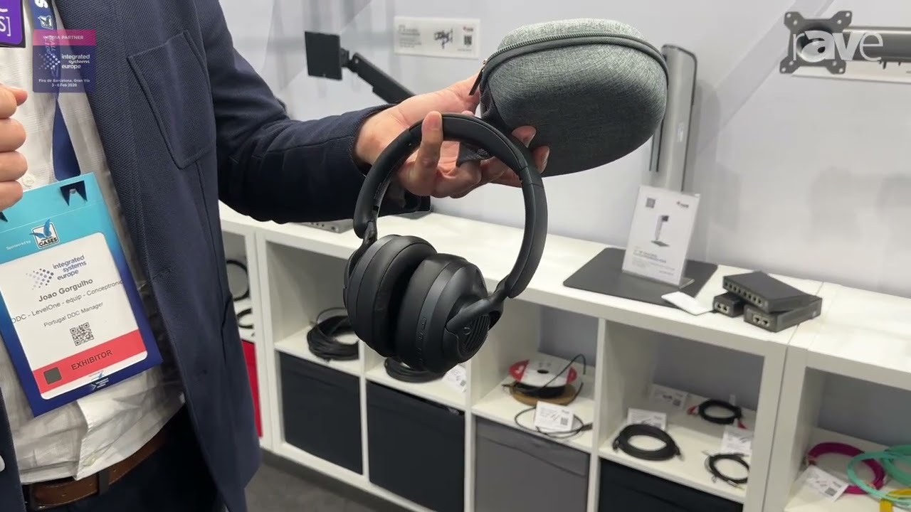 ISE 2026: Digital Data Communications Presents Conceptronic ALVAH02B Headset