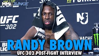 Randy Brown Explains Geoff Neal Callout: 'I Think I Can Knock Him Out' | UFC 302