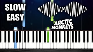 Arctic Monkeys - I Wanna Be Yours - SLOW EASY Piano Tutorial Resimi