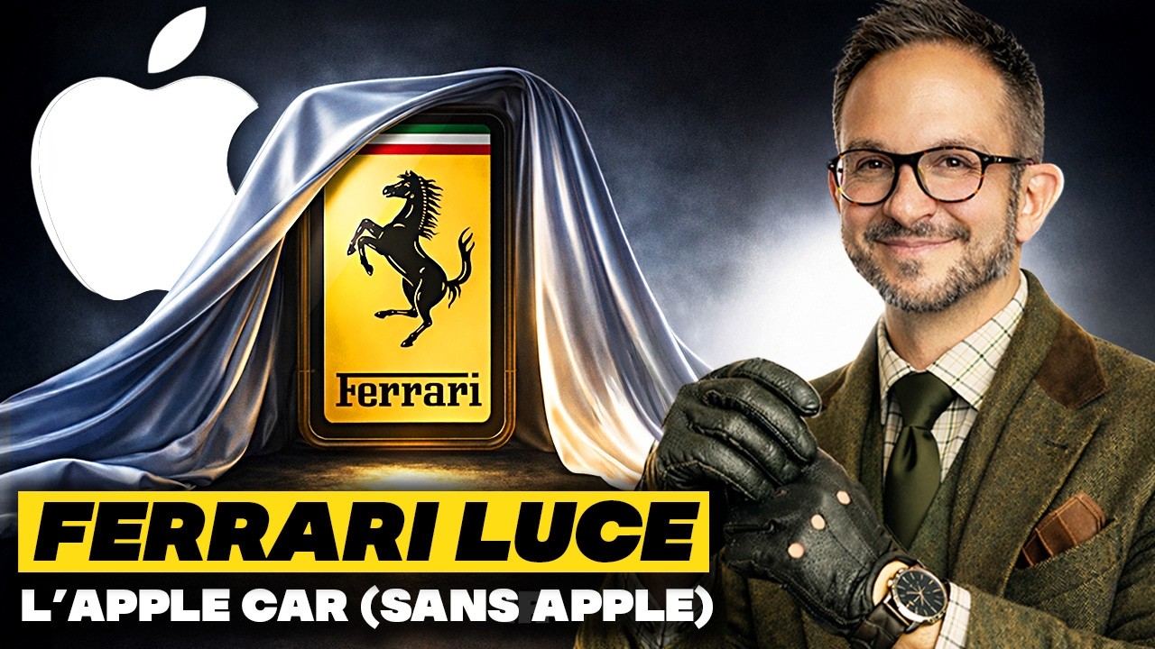 FERRARI LUCE : L’Apple Car par le designer de l’iPhone 🌟 Un monstre de technologies et de design