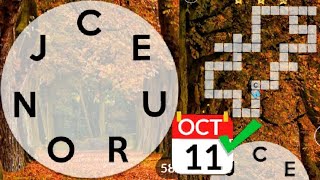 WORDSCAPES DAILY PUZZLE  TODAY October 11  answers cheats cheat Answers