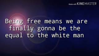 JUNETEENTH LYRICS - BLACKISH CAST || BLACKISH