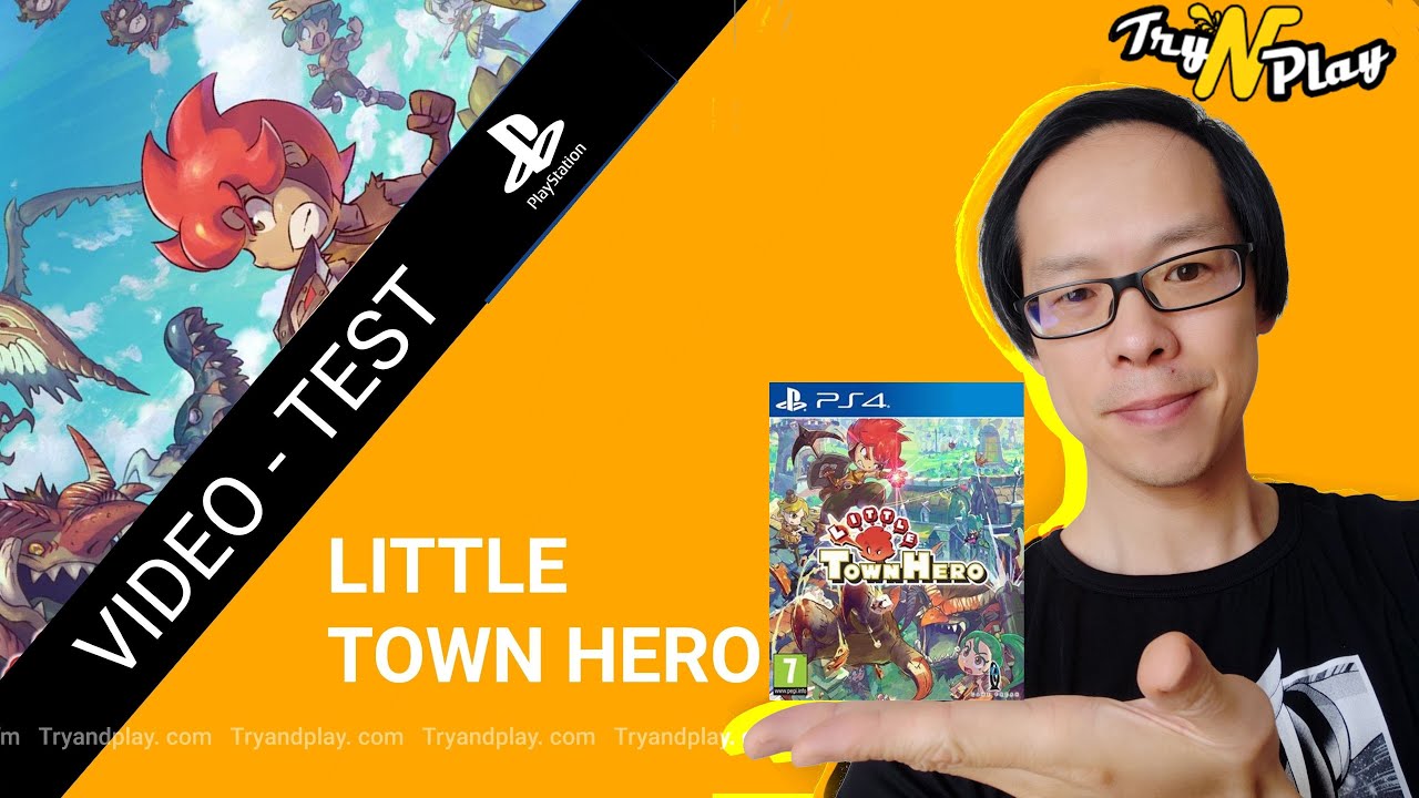 VIDEO - TEST | Little Town Hero (PS4) - TryAndPlay