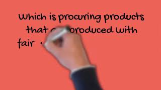 Ethical Sourcing