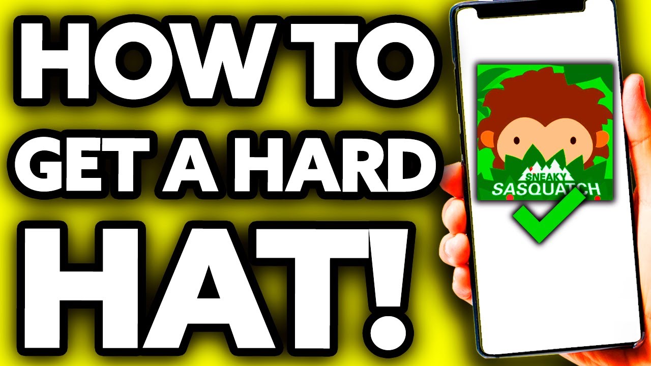 How To Get a Hard Hat in Sneaky Sasquatch (EASY!) - YouTube