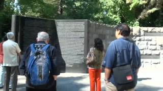 Tour of the Oregon Holocaust Memorial on 8.1.12.