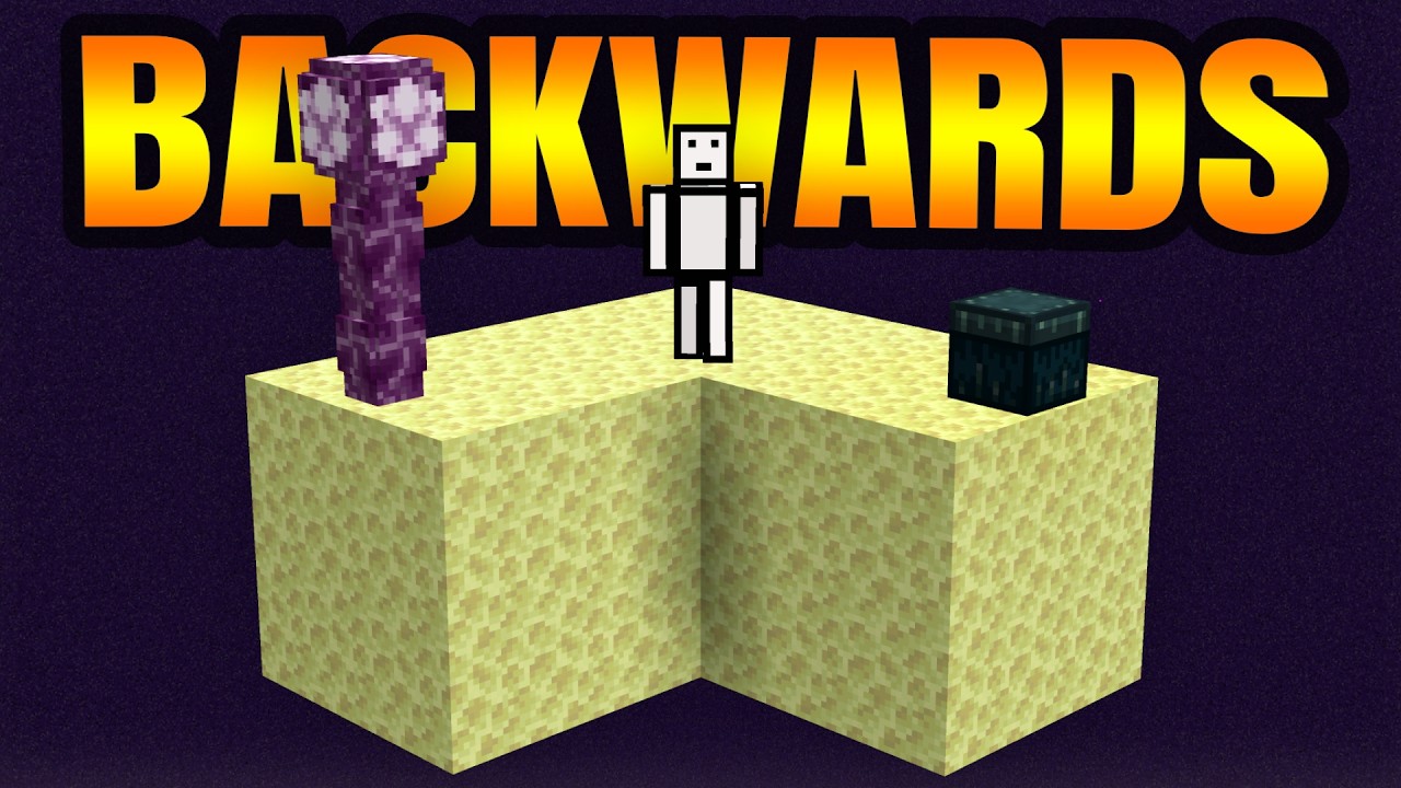 Can You Beat Skyblock Backwards?