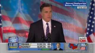 Mitt Romney Concession Speech 2012