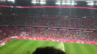 FC Bayern - HSV 5:0 Aufstellungen