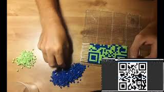 Mosaic QR-code timelapse