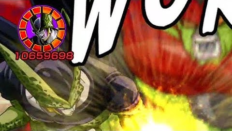 EZA LR Perfect Cell vs Cell Max (Cell Max Artificial Lifeforms Complete Without Gammas) DBZ Dokkan
