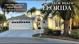 Rent to Own - West Palm Beach FL. Rent $2000/mo. Asking Price: $524K