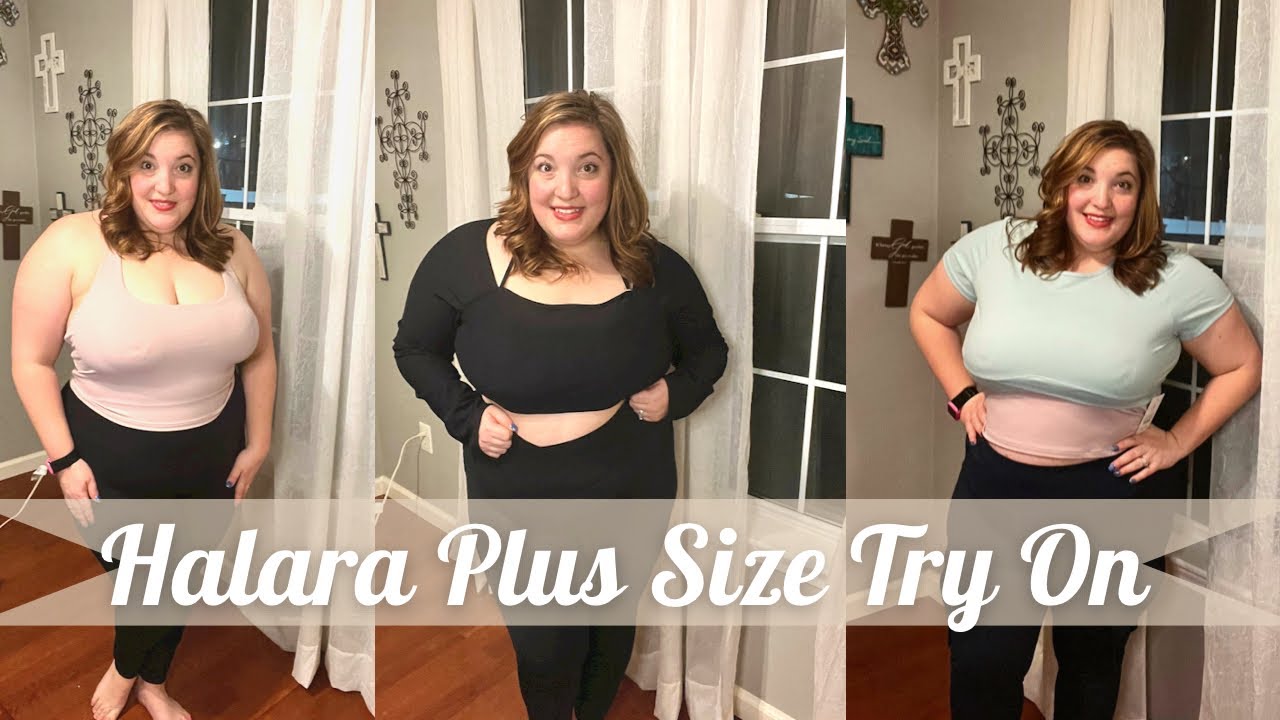 HALARA Plus Size Activewear Try On and Review