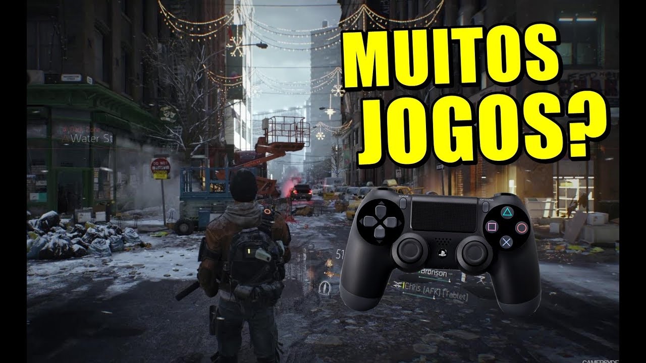 VAMOS TER UMA QUANTIDADE ENORME DE JOGOS NO PS4 2018 ?!
