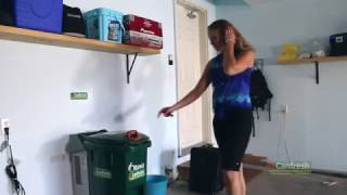 how to wash garbage bins