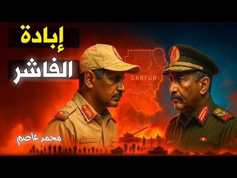 الفاشر تسقط الإبادة العرقية بدم بارد هذا ما تفعله ميليشيا الدعم السريع الآن