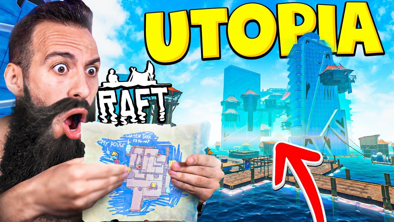 ΕΦΤΑΣΑ ΣΤΟ ΤΕΛΙΚΟ ΝΗΣΙ ΣΤΟ RAFT * ΟΥΤΟΠΙΑ *