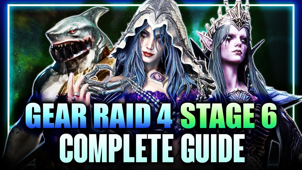 Gear Raid IV Stage 6 - FULL GUIDE - Placements/Builds/Explanations - Most Technical Content in WoR!