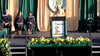Royal High School---speech for the flash mob