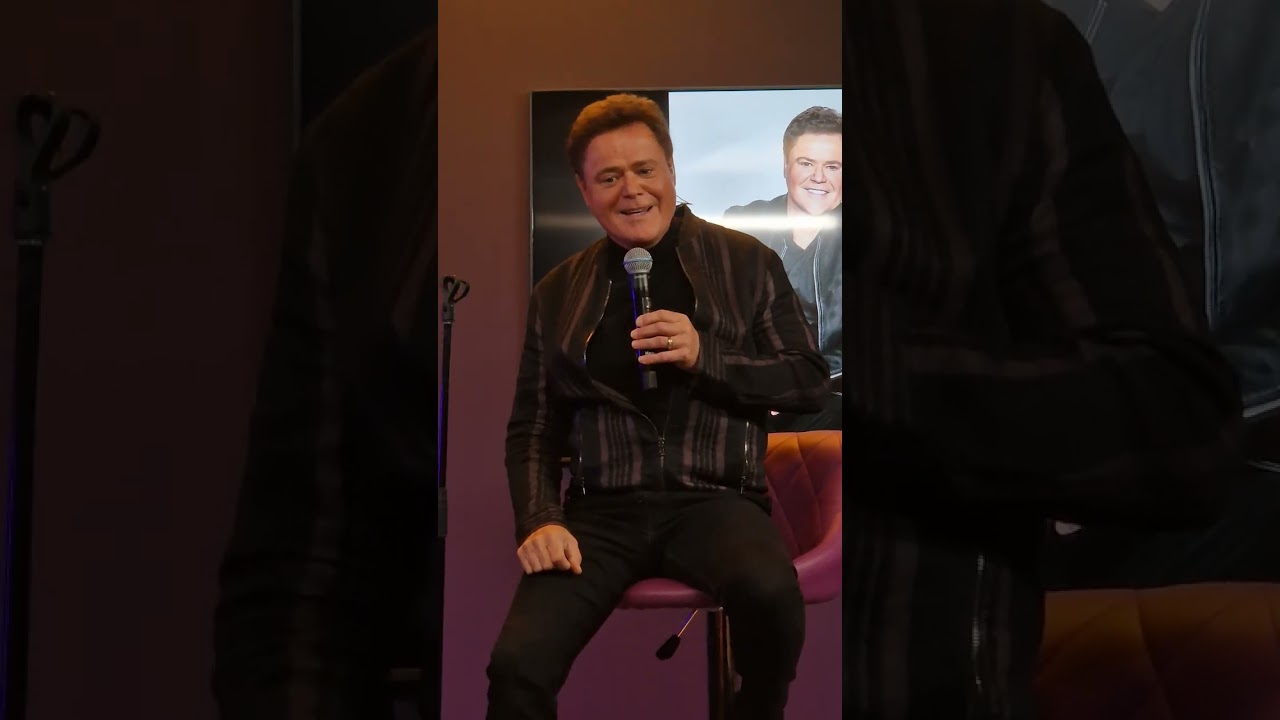 Donny Osmond 💜  Why D14 stopped the show...Funny Story 25/09/25. Harrahs Las Vegss