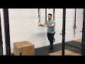 Ring Muscle Up Box Progression