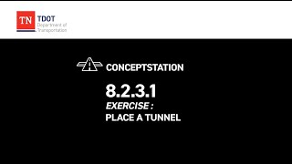 Conceptstation 8.2.3.1 Exercise: Place a Tunnel