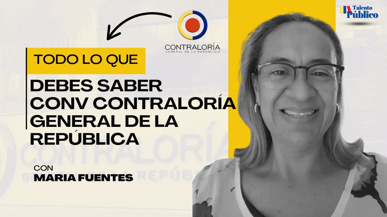 Estructura de la CONTRALORIA GENERAL DE LA REPÚBLICA (CLASE GRATUITA) @talento.publico 