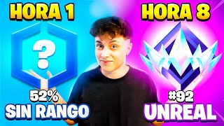 Intenté llegar a Unreal en 8 horas... (Speedrun Fortnite Temporada 2)