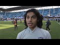 Gilbert Fuentes on his MLS debut at the age of 16