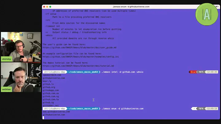 Tips and Topics for Application Security: Using Amass to enumerate assets and gather intel.