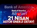 Bank of America Üzerinden En Çok Alınan Hisseler 21 Nisan 2026