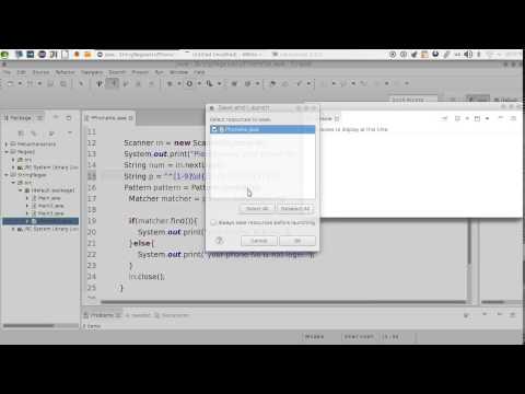 58 Java advanced RegEX PhoneNo pattern تعابير النمطية