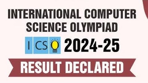 How to check the ICSO Olympiad result | SOF Computer Science Olympiad Result Announced 2024-25 |