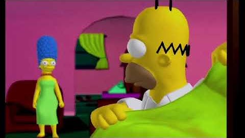 The Simpsons Hit & Run (PS2) Walkthrough Part 2 - No commentary