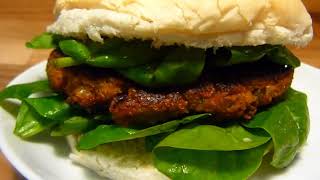 Spicy Chickpea Burgers (Easy and Tasty and Vegan)