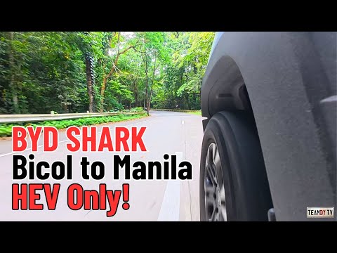 BYD Shark Going Back to Manila in HEV Only