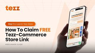 How to Claim Your FREE Tezz Commerce Store Link (Step 1) screenshot 5