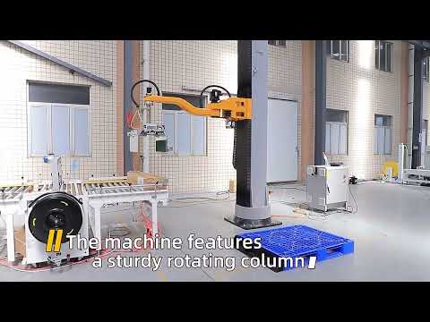 Industrial Robot Stacker Palletizer Stacking Machine For Box Pallet Stacker Auto Column Palletizer