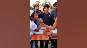 Strong Kids Arm Wrestling Armwrestling Armwrestler Viral Attitude 
