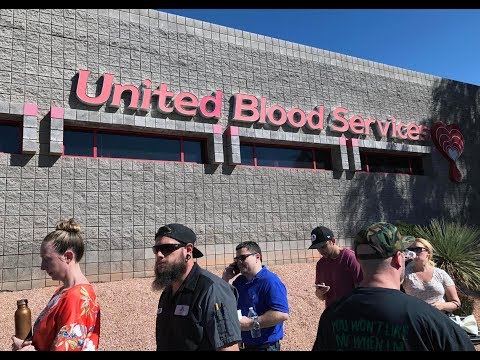 Massive Shooting in Las Vegas next day 拉斯維加斯槍擊慘案發生後的第二天