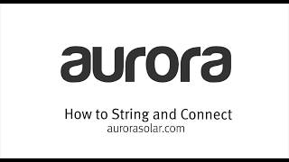 How to String and Connect