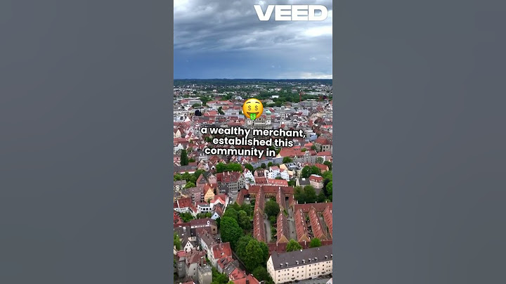 Fuggerei 500 Years of Affordable Living!-VEED