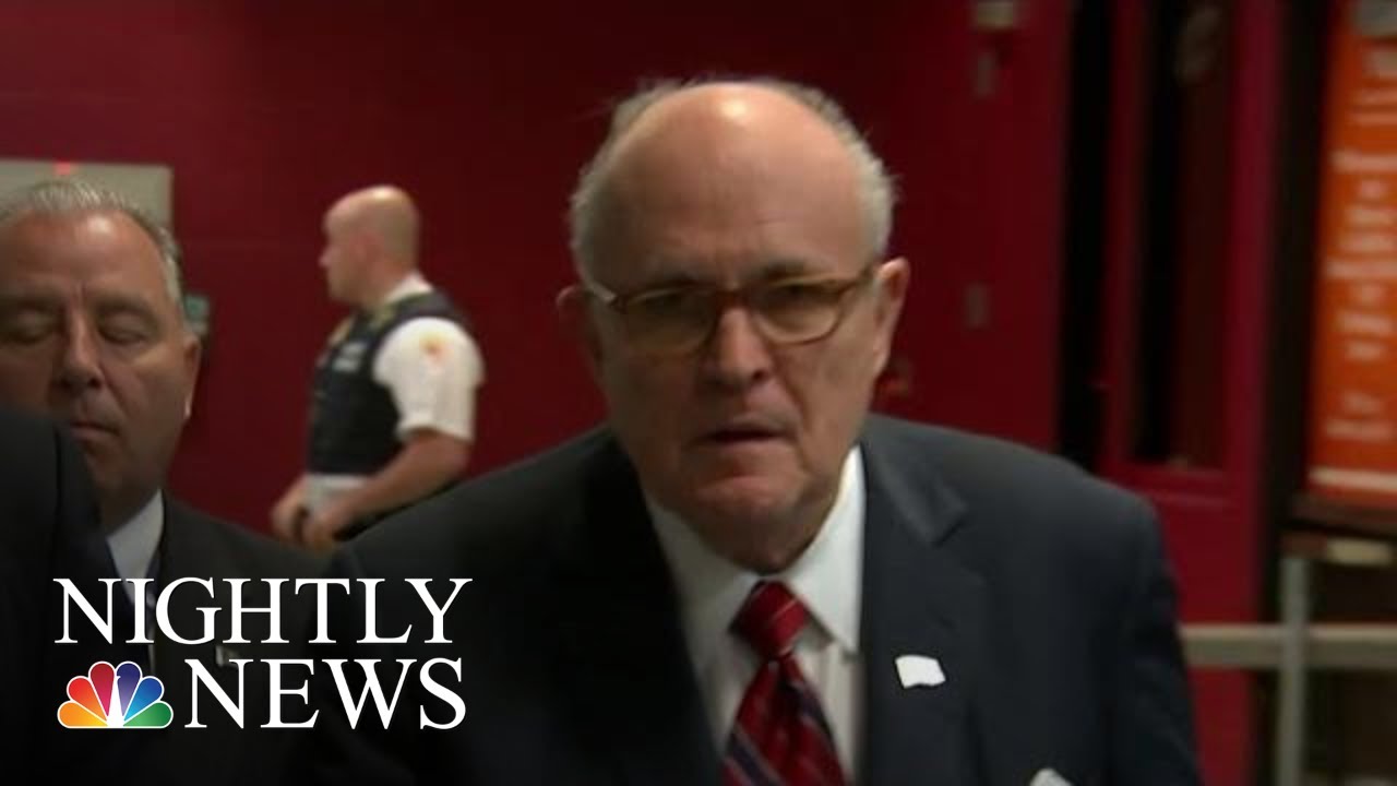 Guiliani Worked With Prosecutor On Both Personal Business, Biden Investigation | NBC Nightly News