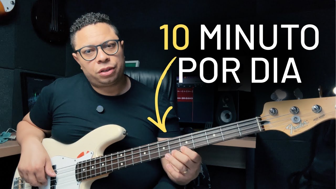 Pratique ISSO Todos os Dias e Memorize as Notas no Braço do Baixo Rapidamente