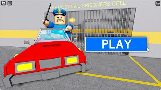 CAR BARRY'S PRISON RUN Obby New Update Roblox - All Bosses Battle Walkthrough FULL GAME #roblox
