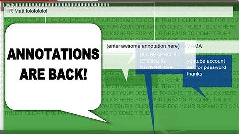 How to Restore Annotations on YouTube 2023 and Beyond